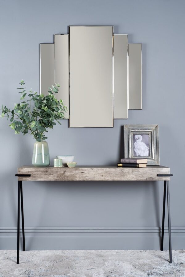 Royan Console Table Concrete Effect - Image 4