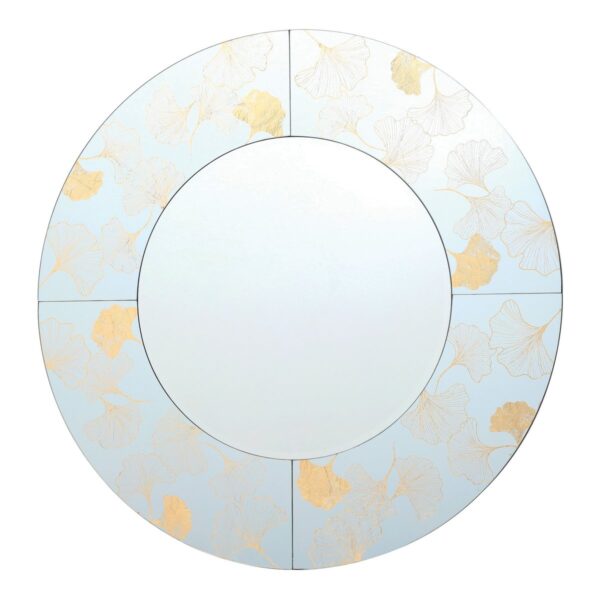 Asolo Mirror With Gold Print Detail 100cm