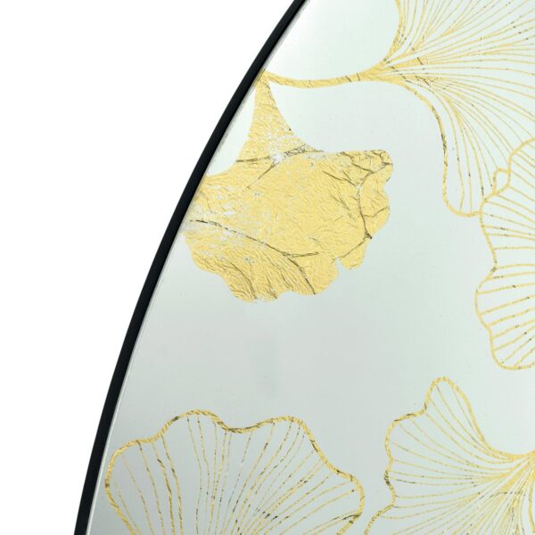 Asolo Mirror With Gold Print Detail 100cm - Image 2