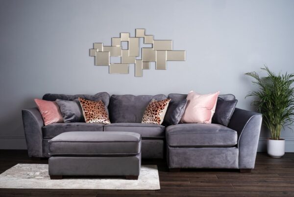 Block Rectangle Mirror 140 x 70cm - Image 4