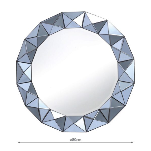 Cetara Mirror Smoked Grey 80cm - Image 8