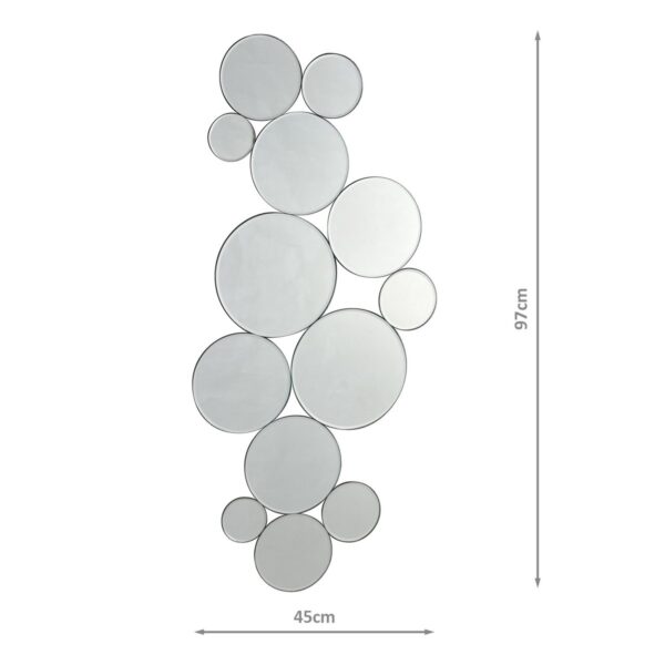 Digby Rectangle Mirror 97 x 45cm - Image 4