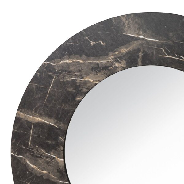 Juvan Dark Marble Mirror 80cm - Image 2