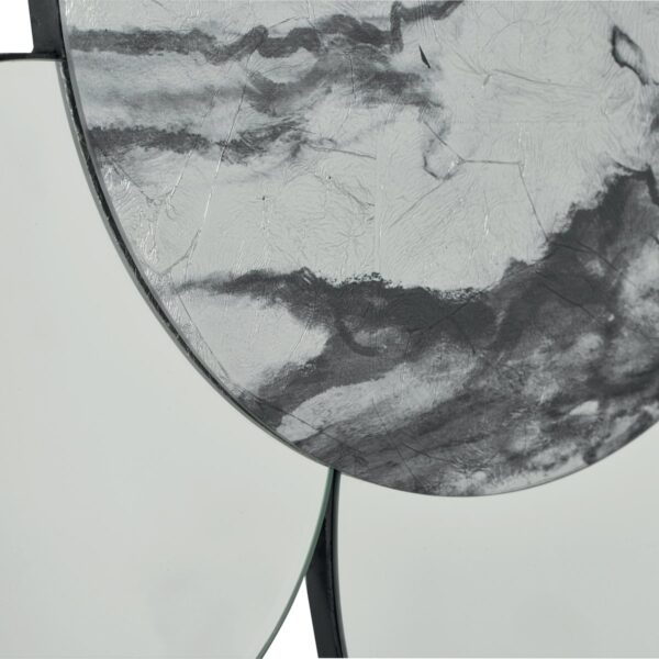 Meco Rectangle Mirror Black Marble Effect 120 x 70cm - Image 3