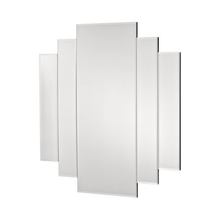 Odeon Rectangle Stepped Mirror 88 x 88cm