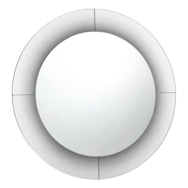 Ragusa Round Black Fade Mirror 90cm