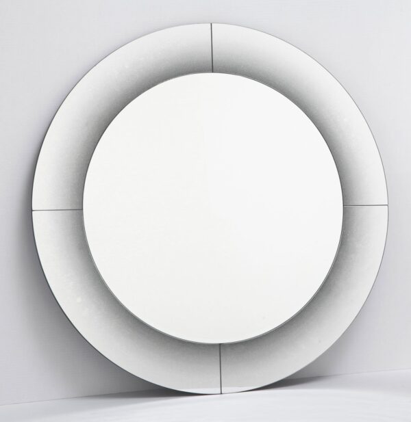 Ragusa Round Black Fade Mirror 90cm - Image 3