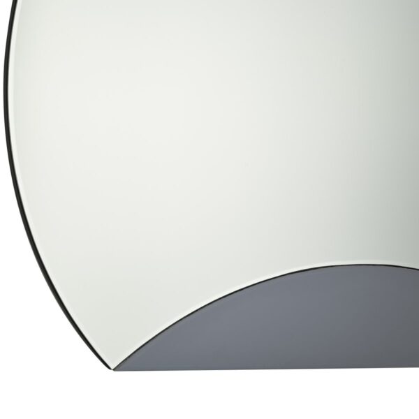 Rise Mirror With Smoked Panel Detail 60 x 70cm - Image 3