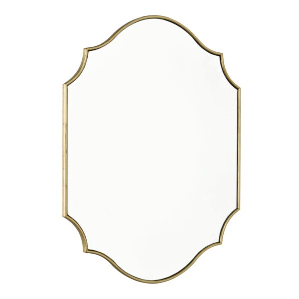 Ruggiero Rectangle Mirror With Gold Detail 70 x 50cm