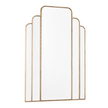 Skovgaard Rectangle Mirror With Gold Detail 90 x 60cm