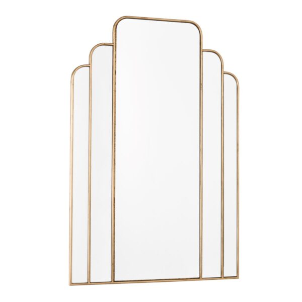 Skovgaard Rectangle Mirror With Gold Detail 90 x 60cm