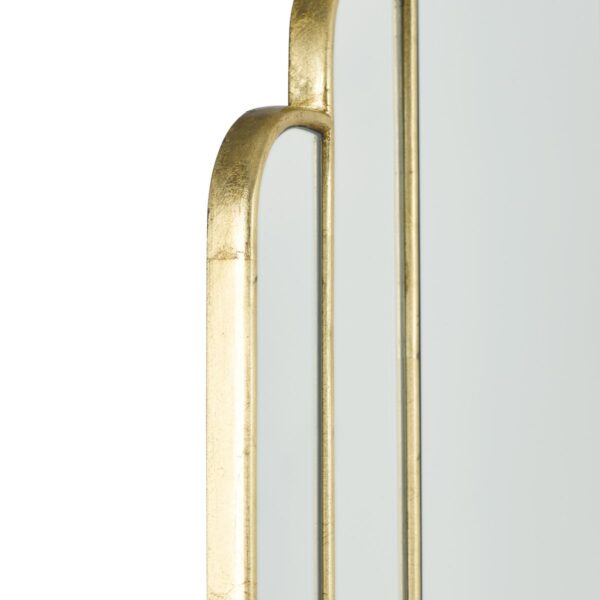 Skovgaard Rectangle Mirror With Gold Detail 90 x 60cm - Image 3