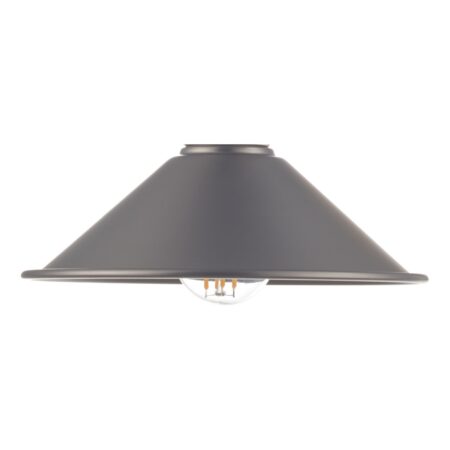 Accessories Easy Fit Pewter Metal Shade 18cm