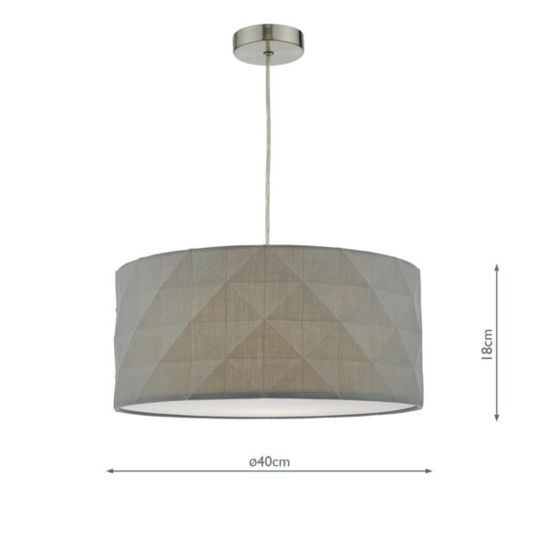 Aisha Faceted Easy Fit Shade Grey - Image 4