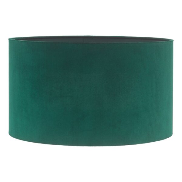 Akavia Green Velvet Drum Shade 35cm