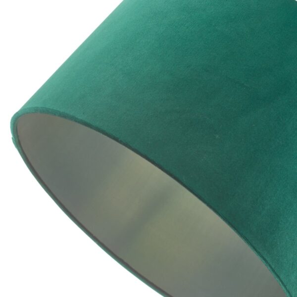 Akavia Green Velvet Drum Shade 35cm - Image 3
