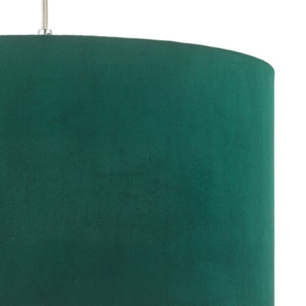 Akavia Green Velvet Drum Shade 35cm - Image 4