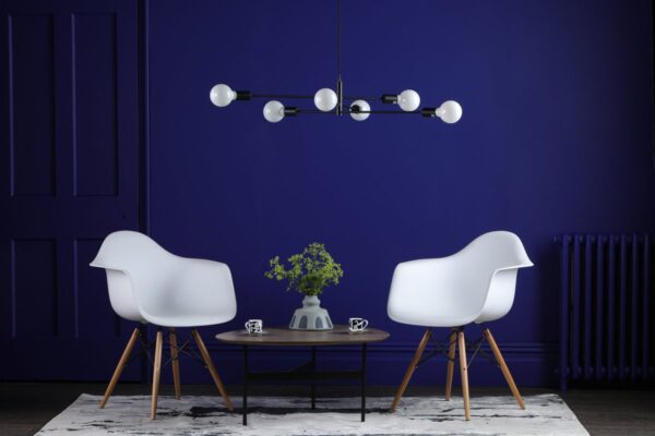 Alana 6 Light Pendant Black - Image 7