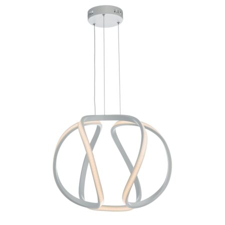 Alonsa Pendant Small White LED