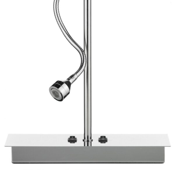 Amalfi Table Lamp Polished Chrome LED Base Only - Image 4