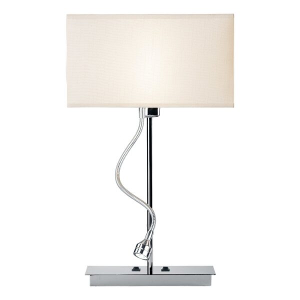 Amalfi Table Lamp Polished Chrome LED Base Only - Image 5