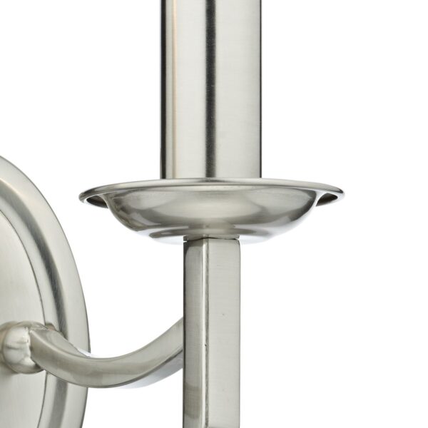 Ambassador Double Wall Bracket Satin Chrome - Image 3