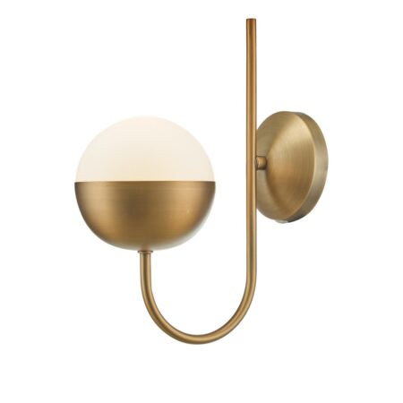 Andre Wall Light Aged Brass