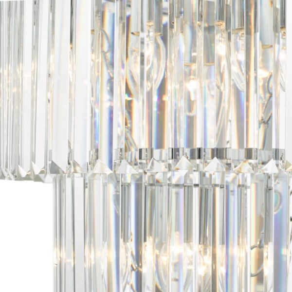 Angel 28 Light Chandelier Crystal Polished Chrome - Image 5