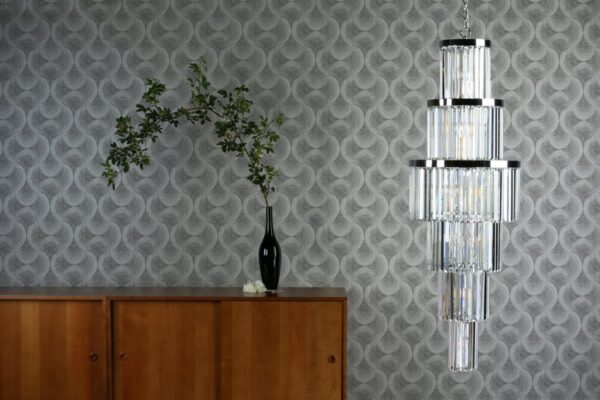 Angel 28 Light Chandelier Crystal Polished Chrome - Image 10