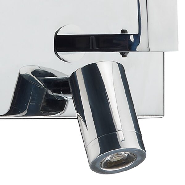 Anvil Wall Bracket Polished Chrome LED Bracket Only - Image 2