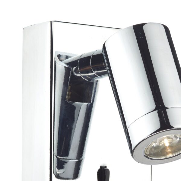 Anvil Wall Bracket Polished Chrome LED - Image 2