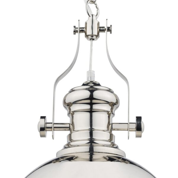 Arona 1 Light Pendant Polished Chrome - Image 2