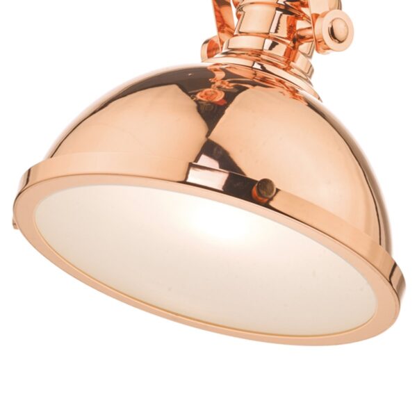 Arona Pendant Polished Copper & Glass - Image 5