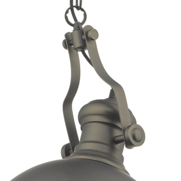 Arona Pendant Antique Pewter & Glass - Image 4