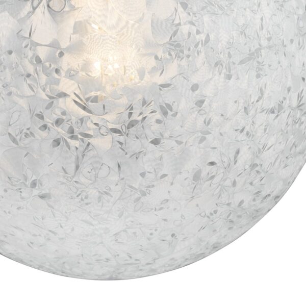 Avari Pendant Satin Nickel Frosted Glass - Image 4