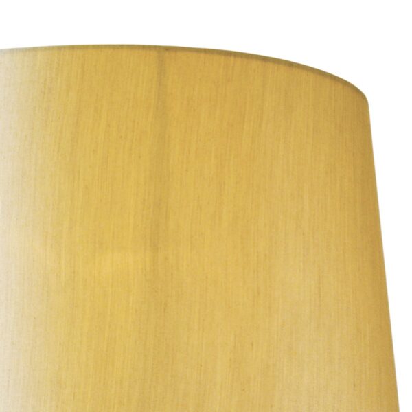 Balthazar Gold Faux Silk Tapered Drum 38cm - Image 2