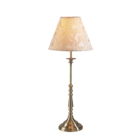 Blenheim Table Lamp Antique Brass With Shade (Multipack)