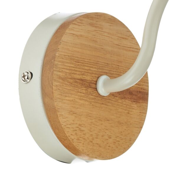 Blyton 1 Light Wall Bracket complete with Painted Shade - Image 2