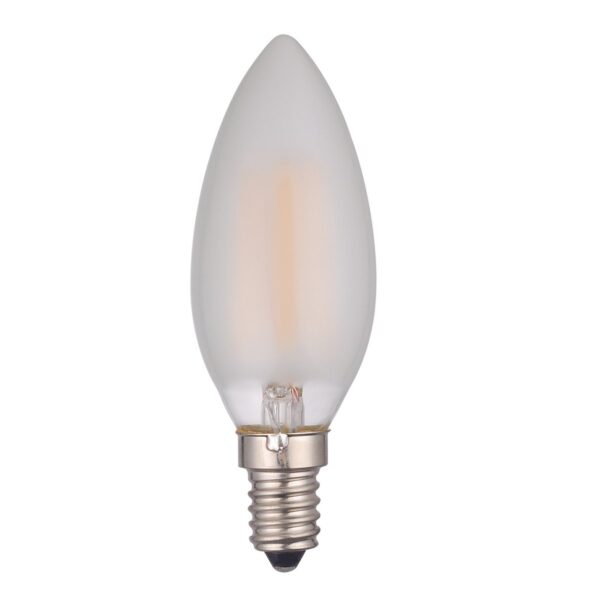 (Pack of 5) LED Candle Light Bulb (Lamp) SES/E14 4W 450LM - Image 3