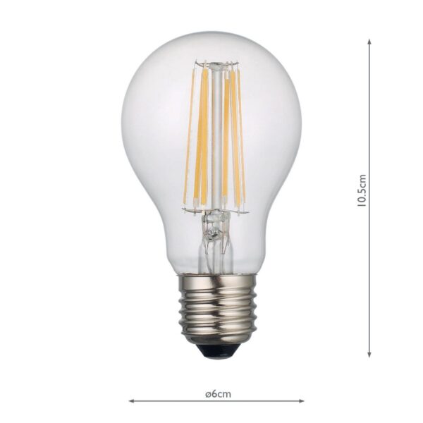 (Pack of 5) LED Light Bulb (Lamp) ES/E27 8W 950LM - Image 5