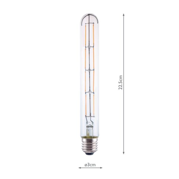 (Pack of 5) LED Tube Light Bulb (Lamp) ES/E27 6W 650LM - Image 5