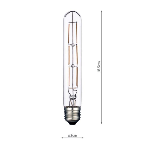 (Pack of 5) LED Tube Light Bulb (Lamp) ES/E27 6W 600LM - Image 5