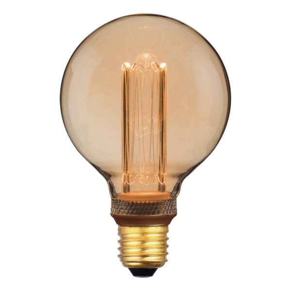 (Pack of 5) LED Medium Globe Light Bulb (Lamp) ES/E27 3.5W 120LM - Image 3