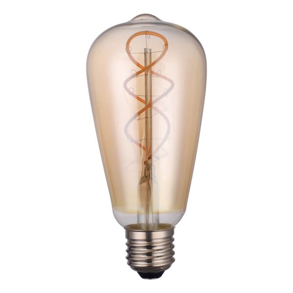 (Pack of 5) LED Rustika Light Bulb (Lamp) ES/E27 4W 160LM - Image 3