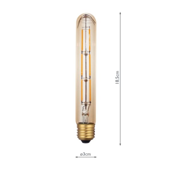 (Pack of 5) LED Tube Light Bulb (Lamp) ES/E27 6W 360LM - Image 5