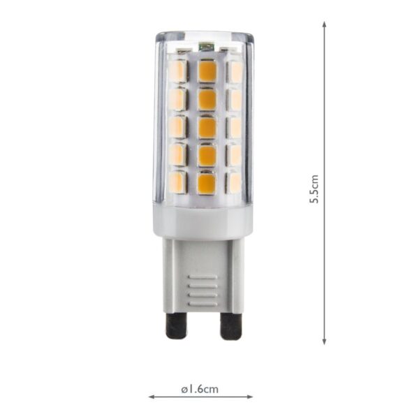 (Pack of 10) LED G9 Light Bulb (Lamp) 3.5W 350LM - Image 5