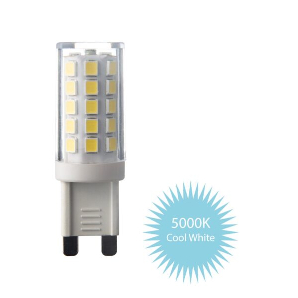 (Pack of 10) LED G9 Light Bulb (Lamp) 3.5W 400LM 5000K - Image 4
