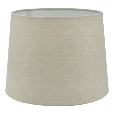 Cane Natural Linen Tapered Drum Shade 25cm