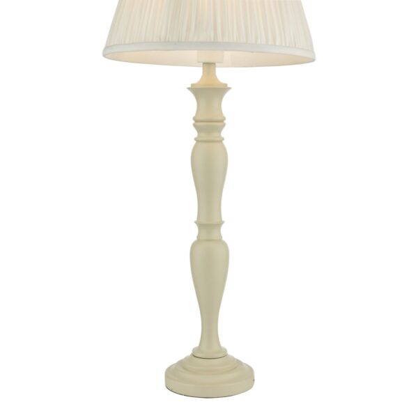 Caycee Table Lamp Cream Base Only - Image 3