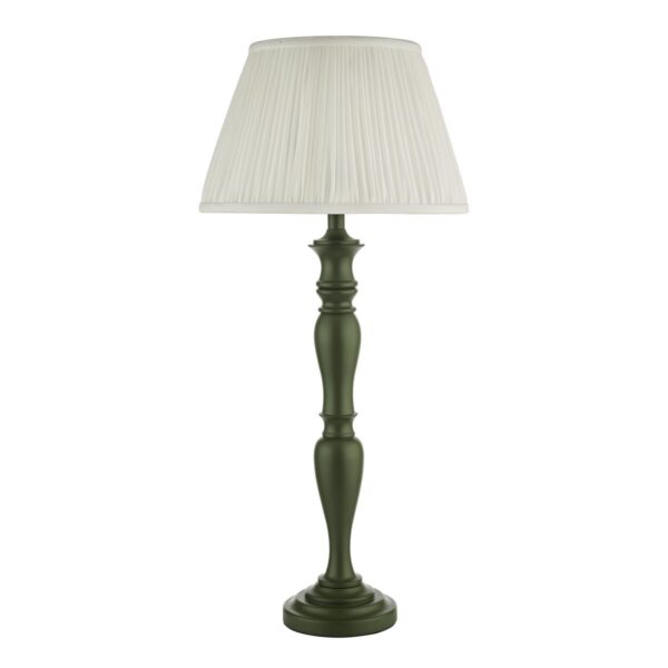 Caycee Table Lamp Green With Shade - Image 2